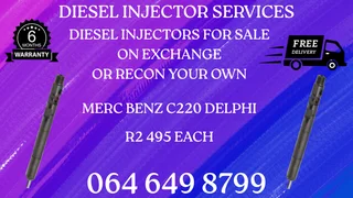 Let Us Recon Your Merc Benz C220 Delphi Diesel Injectors Washers Included