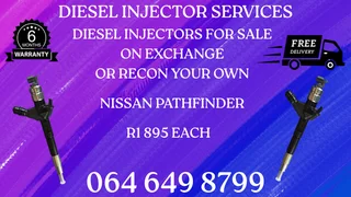 Recon Your Nissan Pathfinder Diesel Injectors Warranty Included