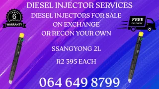 Recon Your Ssangyong 2l Diesel Injectors Washers And Warranty Included