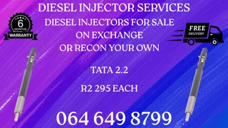 Tata 2.2 Diesel Injectors For Sale On Exchange Or Recon Your Own