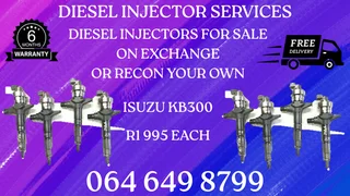 Isuzu Kb300 Diesel Injectors For Sale On Exchange Or Recon Your Own With Warranty