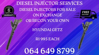 Hyundai Getz Diesel Injectors For Sale Or Recon Your Own With Washers