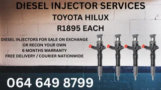 We Can Recon Your Toyota Hilux Diesel Injectors Washers Included