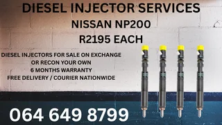 Let Us Recon Your Nissan Np200 Diesel Injectors Washers Included