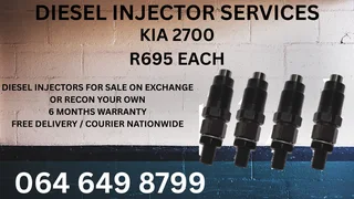 Kia 2700 Diesel Injectors For Sale On Exchange Or Recon Your Own