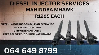 Mahindra Mhawk Diesel Injectors For Sale On Exchange With Washers