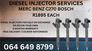 We Can Recon Your Merc Benz C270 Bosch Diesel Injectors