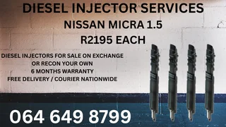 We Can Recon Your Nissan Micra 1.5 Diesel Injectors Washers Included
