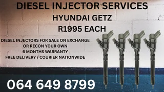 Recon Your Hyundai Getz Diesel Injectors Washers Included