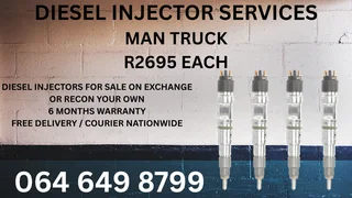 Man Truck Diesel Injectors For Sale On Exchange Or Recon Your Own