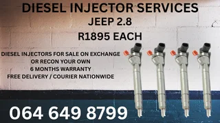 Jeep 2.8 Diesel Injectors For Sale On Exchange Or Recon Your Own Washers Included