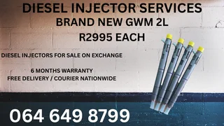 Brand New Gwm 2l Diesel Injectors For Sale On Exchange