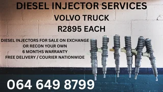 Volvo Truck Diesel Injectors For Sale On Exchange Or Recon Your Own Washers And Warranty Included