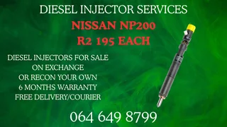 Nissan Np200 Diesel Injectors With Washers For Sale Or Recon Your Own