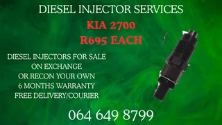 Let Us Recon Your Kia 2700 Diesel Injectors Washers Kits Included