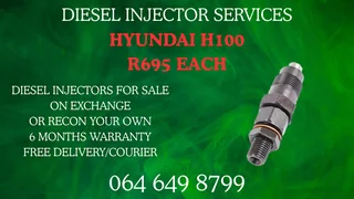 Hyundai H100 Diesel Injectors For Sale On Exchange Or Recon Your Own Warranty Included