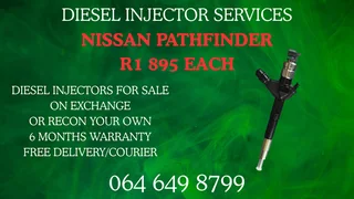 Nissan Pathfinder Diesel Injectors With Washers For Sale On Exchange Or Recon Your Own