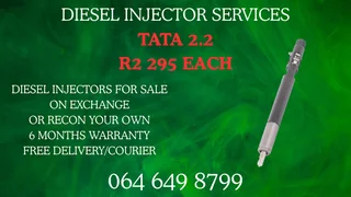 Tata 2.2 Diesel Injectors With Washers For Sale On Exchange
