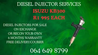 Isuzu Kb300 Diesel Injectors With Washers For Sale Or Recon Your Own