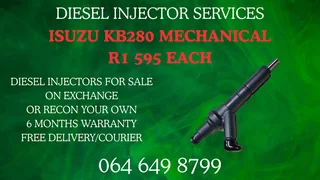 We Can Recon Your Isuzu Kb280 Mechanical Diesel Injectors