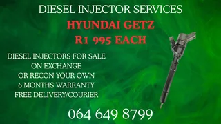 We Can Recon Your Hyundai Getz Diesel Injectors Washers Included