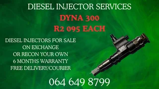 We Can Recon Your Dyna 300 Diesel Injectors Warranty Included