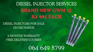 Brand New Gwm 2l Diesel Injectors For Sale On Exchange