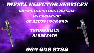 Toyota Hilux Diesel Injectors For Sale On Exchange Or Recon Your Own Washers Included