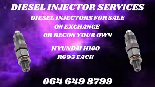 We Can Recon Your Hyundai H100 Diesel Injectors Washers Kits Included