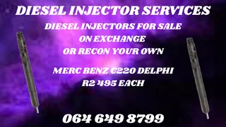 Let Us Recon Your Merc Benz C220 Diesel Injectors Warranty Included