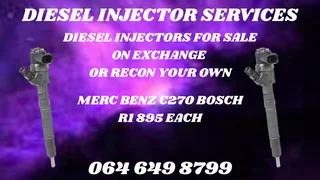 Recon Your Merc Benz C270 Bosch Diesel Injectors Washers Included