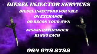 Recon Your Nissan Pathfinder Diesel Injectors Washers And Warranty Included