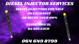 Ssangyong 2l Diesel Injectors For Sale On Exchange Or Recon Your Own
