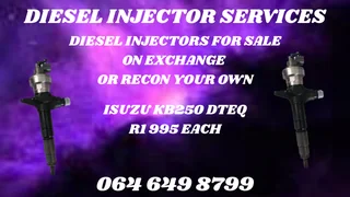 Isuzu Kb250 Dteq Diesel Injectors For Sale On Exchange Or Recon Your Own Copper Washers And Warranty