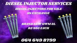 Brand New Gwm 2l Diesel Injectors With Washers For Sale On Exchange