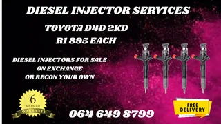 We Can Recon Your Toyota D4d 2kd Diesel Injectors