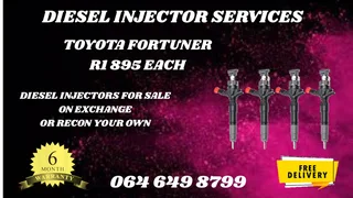 We Can Recon Your Toyota Fortuner Diesel Injectors Washers Included