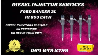 Recon Your Ford Ranger 3l Diesel Injectors Warranty Included