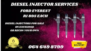 Ford Everest Diesel Injectors For Sale Or Recon Your Warranty Included