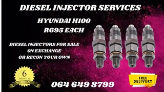 Hyundai H100 Diesel Injectors For Sale Or Recon Your Own  Washer Kits And Warranty Included
