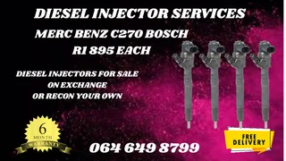 We Can Recon Your Merc Benz C270 Bosch Diesel Injectors Washers Included