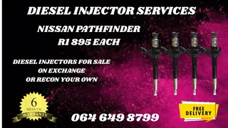 We Can Recon Your Nissan Pathfinder Diesel Injectors Washers And Warranty Included
