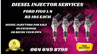 Let Us Recon Your Ford Figo 1.4 Diesel Injectors Warranty Included