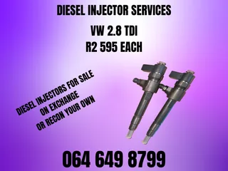 Vw 2.8 Tdi Diesel Injectors For Sale Or Recon Your Own Copper Washers Included