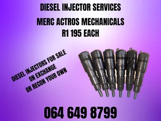 Merc Actros Mechanical Diesel Injectors For Sale Or Recon Your Own Copper Washers And Warranty Incl