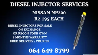 We Can Recon Your Nissan Np200 Diesel Injectors Warranty Included