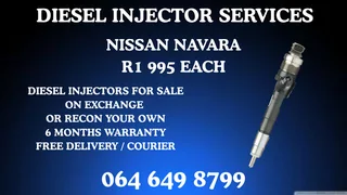 We Can Recon Your Nissan Navara Diesel Injectors Washers And Warranty Included