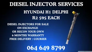 Let Us Recon Your Hyundai H1 Delphi Diesel Injectors