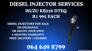 Let Us Recon Your Isuzu Kb250 Dteq Diesel Injectors