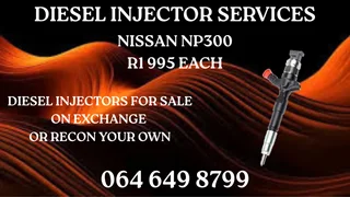 Nissan Np300 Diesel Injectors With Washers For Sale Or Recon Your Own